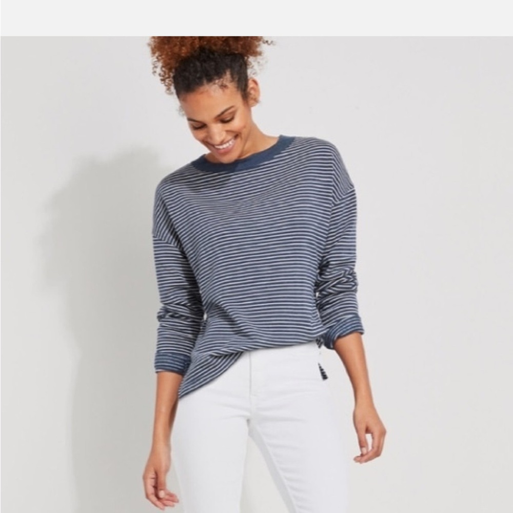 Vineyard Vines Women’s DreamCloth Striped Boxy Top
